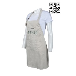 AP081  Design khaki apron fast food kitchen waiter apron custom made AP081  Design khaki apron fast food kitchen waiter apron custom made